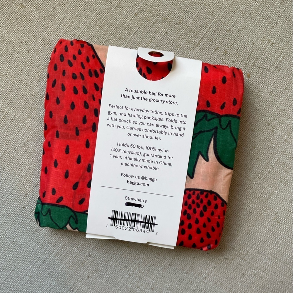 NWT BAGGU Standard Reusable Tote Bag - Picture 10 of 10